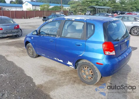 2008 Chevrolet Aveo 5 Ls from USA, damaged, VIN KL1TD66618B135656